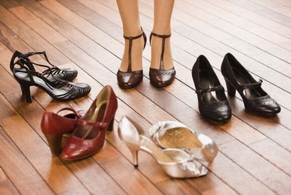 Women with varicose veins are not recommended to wear shoes with a heel height of more than 4 cm